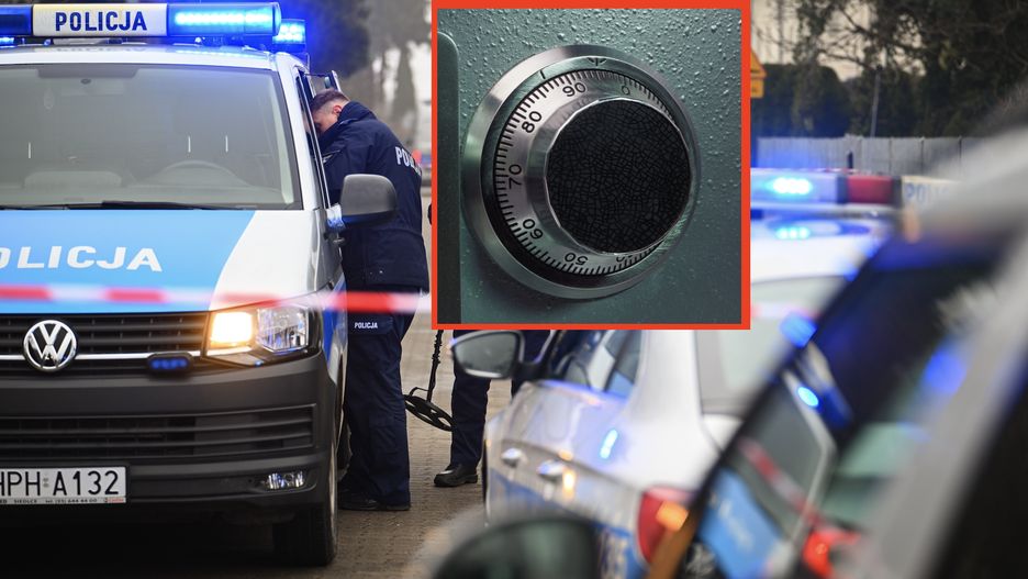 W sejfie, który zniknął z mieszkania 