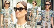 Wystylizowana Olivia Wilde w Nowym Jorku