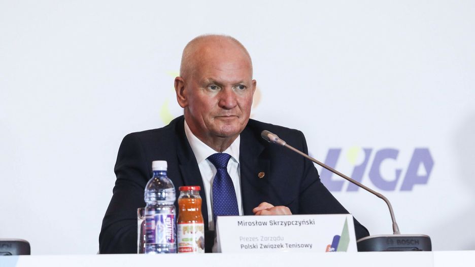 Mirosław Skrzypczyński, szef Polskiego Związku Tenisowego