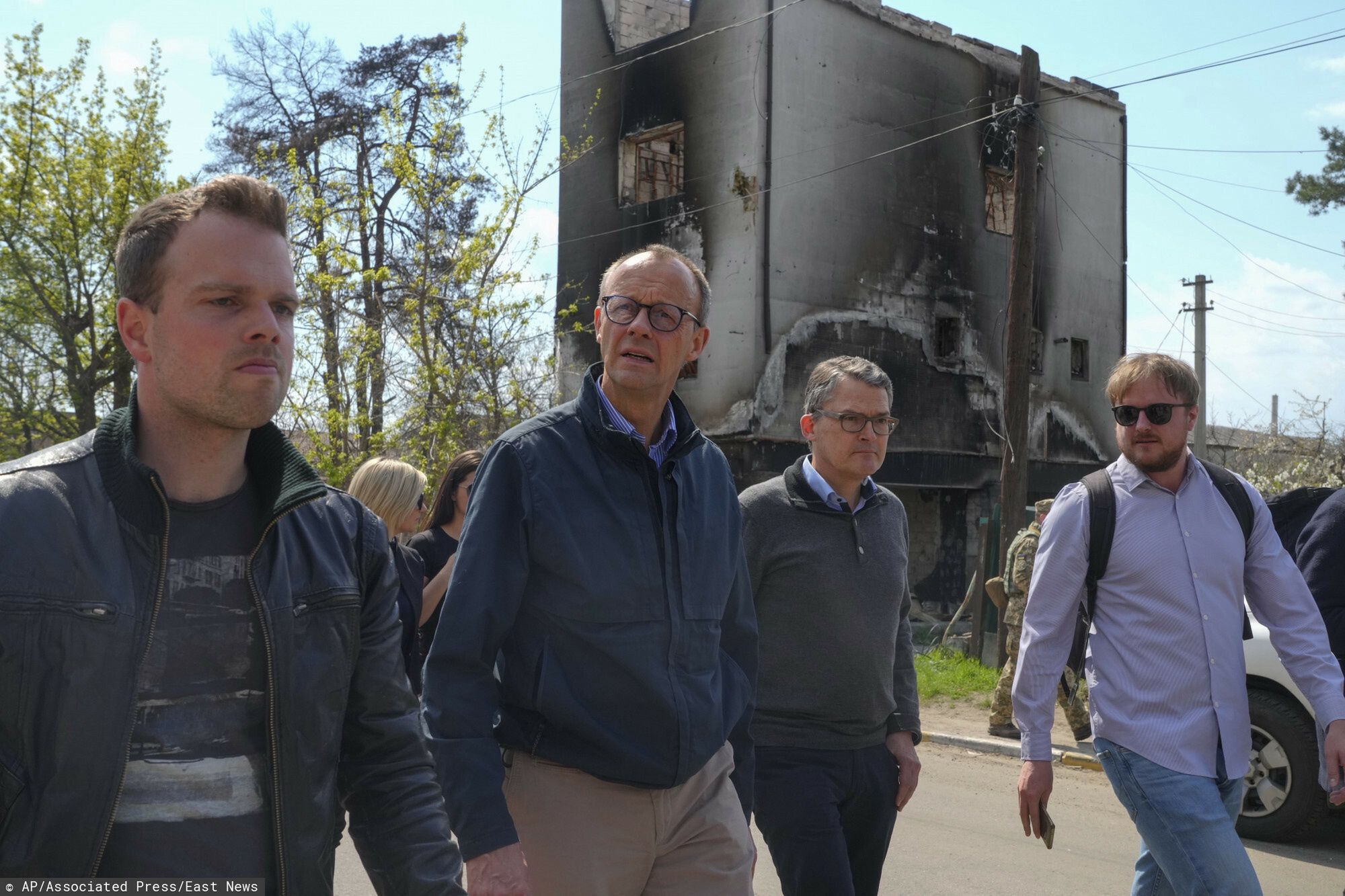 Friedrich Merz z wizytą w Kijowie