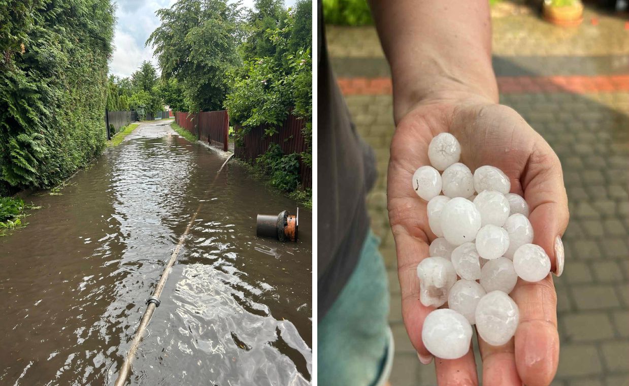 Skutki superkomórek burzowych nad Polską. Raport
