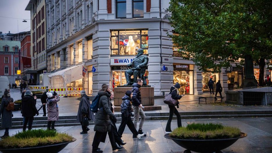 Mieszkańcy Oslo. Zdjęcie ilustracyjne 