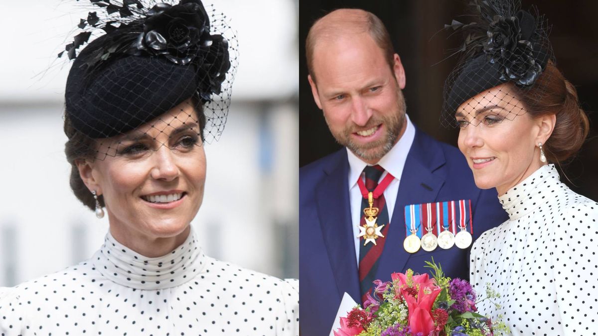 Księżna Kate podczas Dnia Zwycięstwa