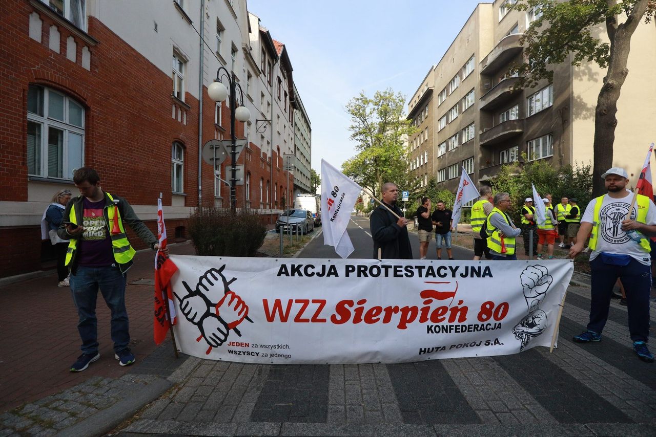 Jastrzębie-Zdrój: Protest górników "Sierpnia 80". Będą utrudnienia