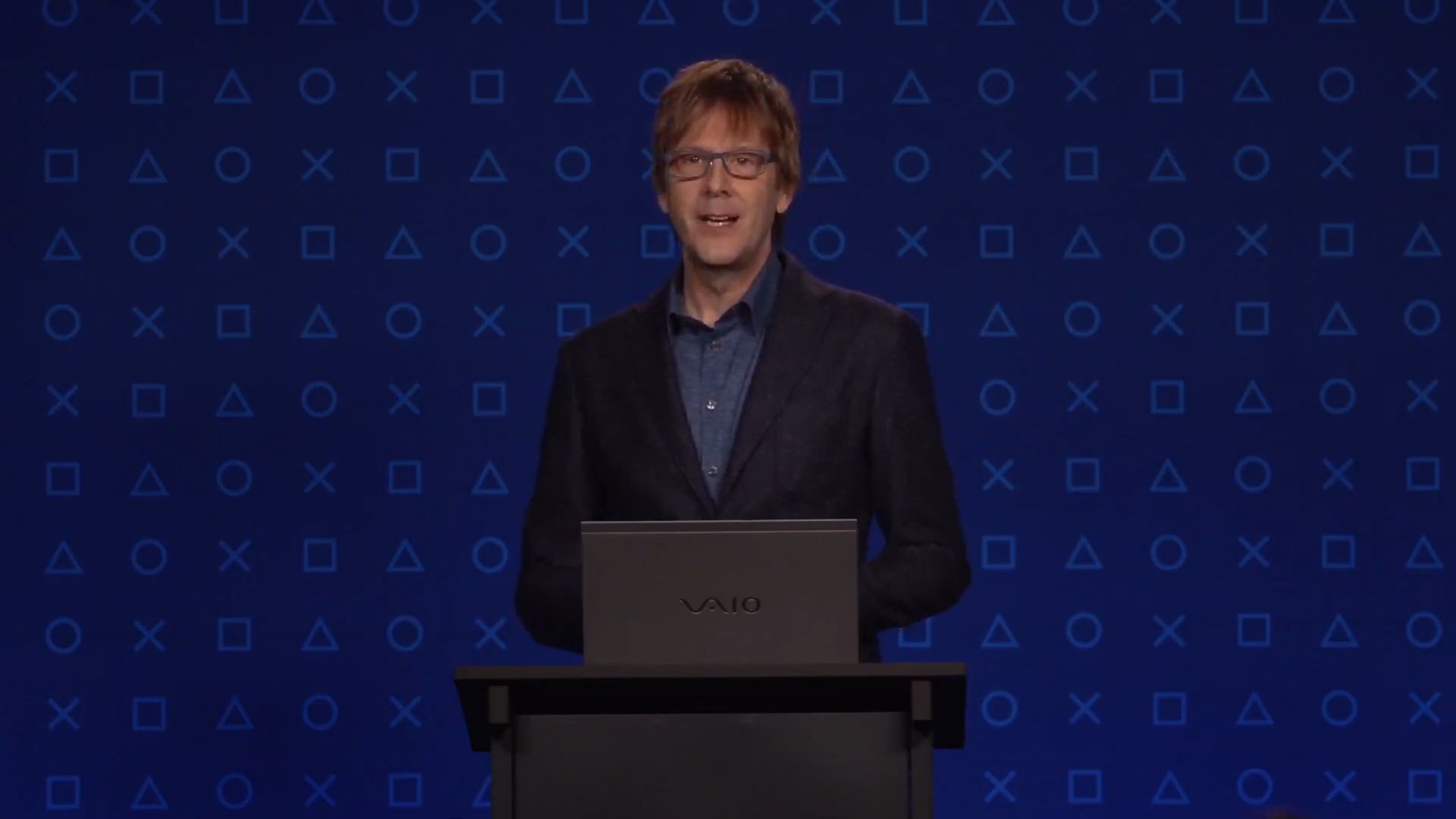 Mark Cerny, architekt konsoli PlayStation 5, który opowiadał o możliwościach konsoli, fot. Sony