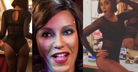 41-letnia Mel B w przezroczystym body wygina się na Broadwayu! (ZDIĘCIA)