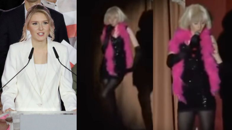 Kinga Duda wystąpiła w licealnej szopce