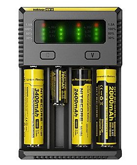 Nitecore NEW-i4 Quad channel Battery Charger