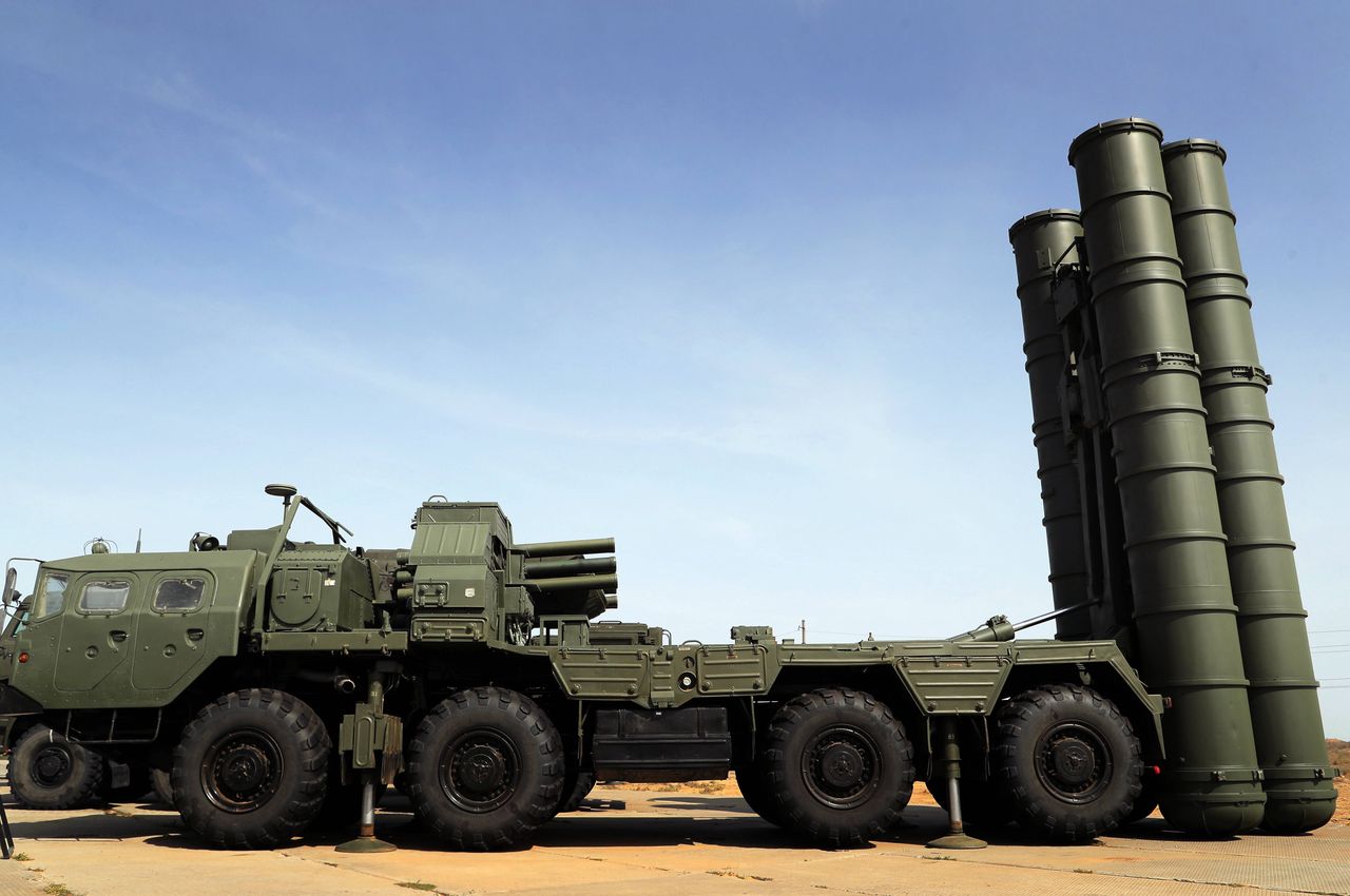 The Russians are deploying S-400 anti-aircraft systems.