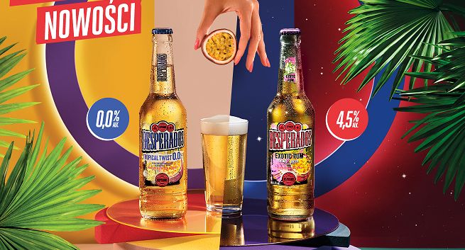 Desperados reklamuje nowości na lato