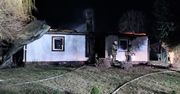 Pożar domu w Płonce Poleśnej. Jedna osoba poszkodowana