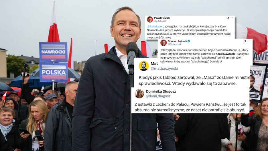 Komentarze po ustaleniach WP ws. Nawrockiego