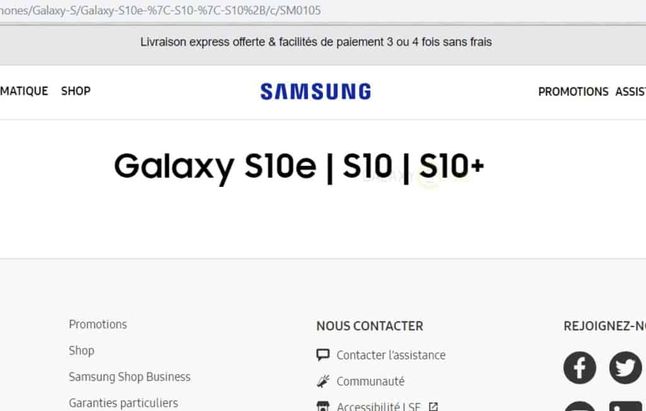 Nazwy nowych modeli Samsunga z linii Galaxy S10