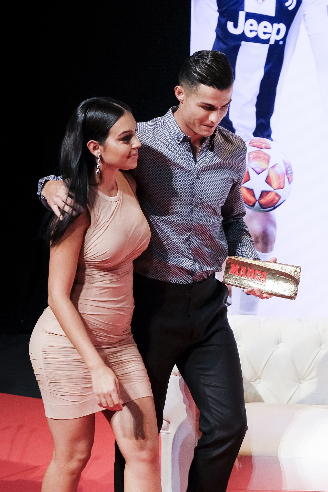 Georgina Rodriguez and Cristiano Ronaldo