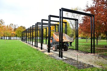 Busko-Zdrój: W rejonie tężni pojawiły się pergole