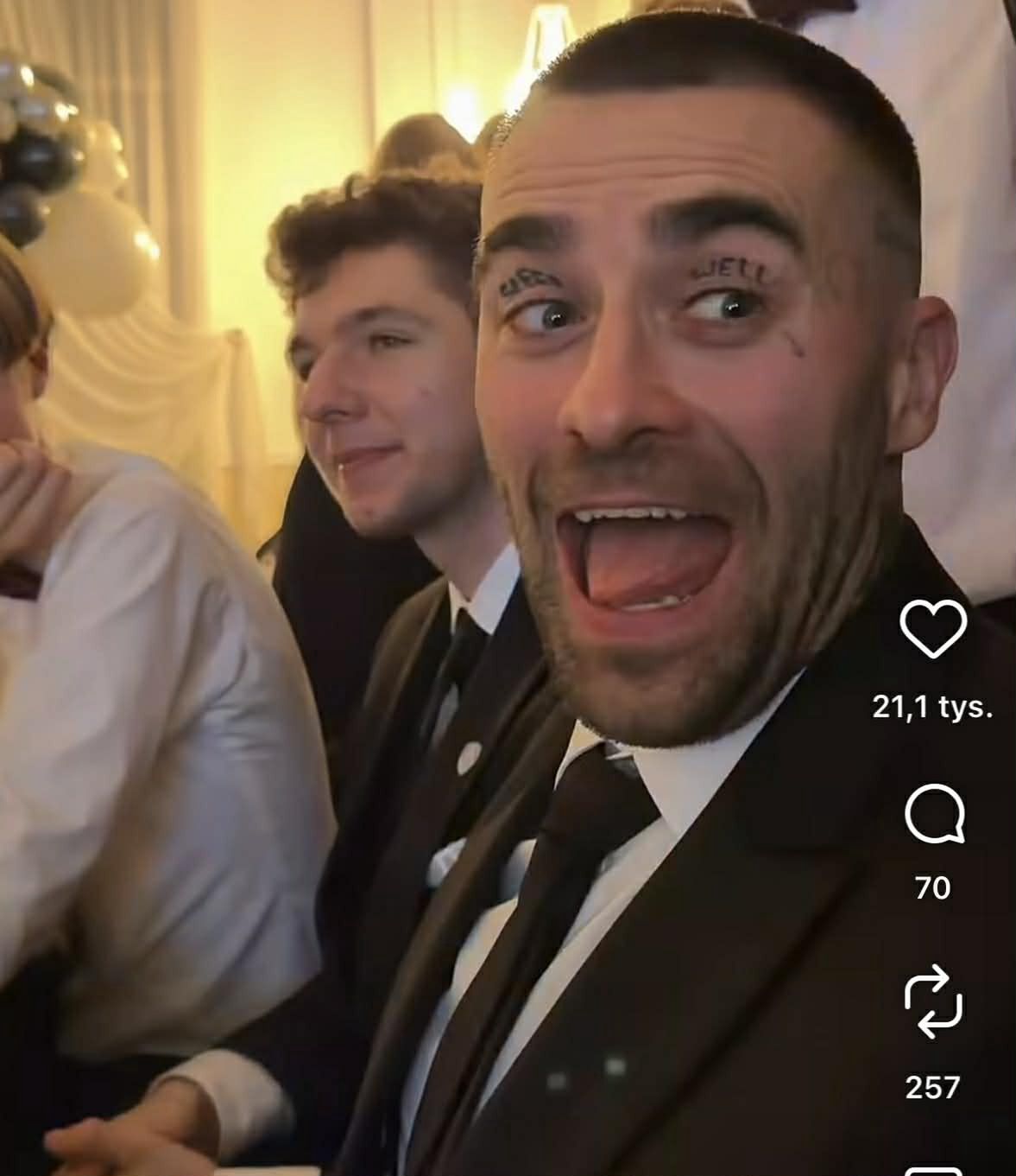 Quebonafide na studniówce w Suwałkach