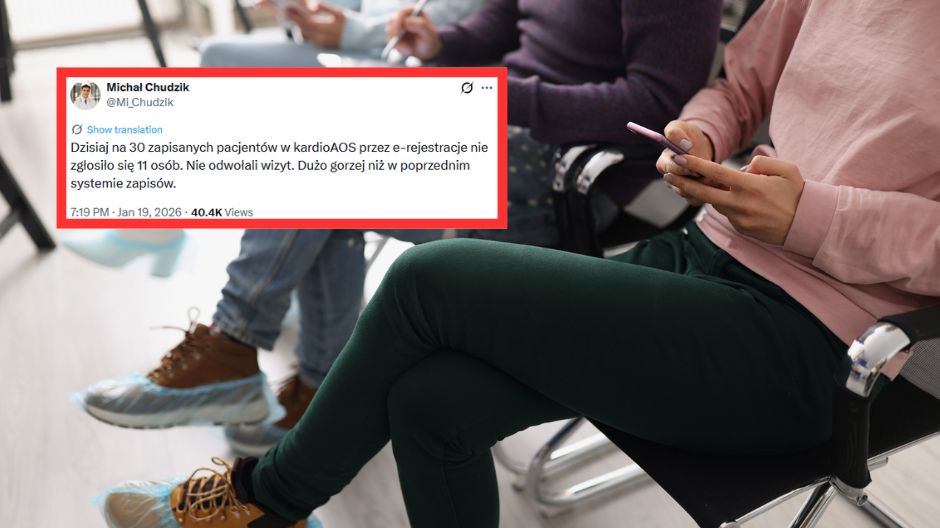 E-Rejestracja nie wystarczy. Pacjenci nadal nie odwołują wizyt