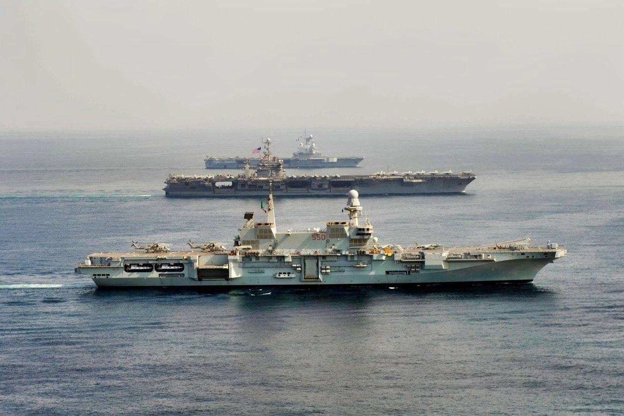 ITS Cavour (CVH 550), USS Harry S. Truman (CVN 75), Charles de G