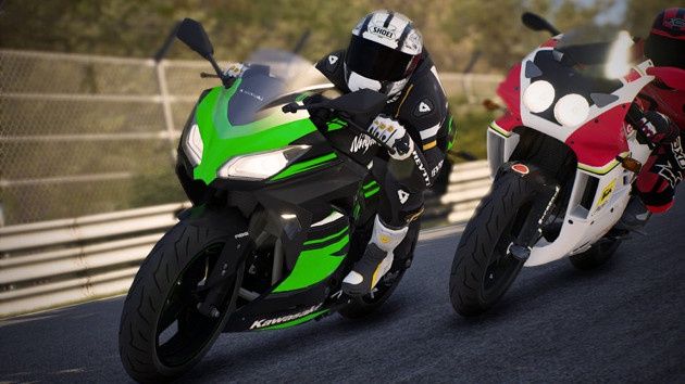 RIDE 3 screen