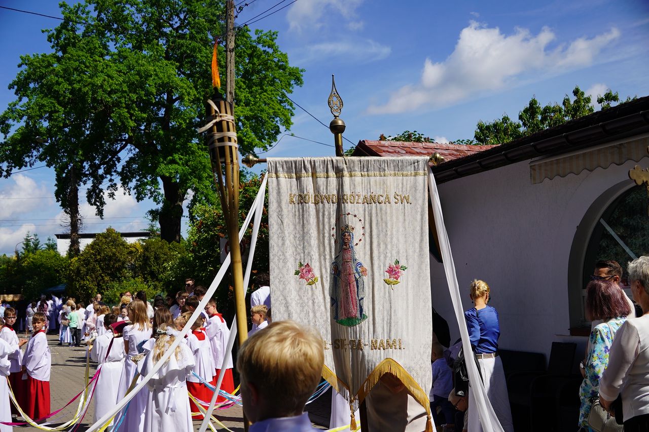 Boże Ciało, Procesja Parafia pw.  Św Rafała Kalinowskiego w Pile