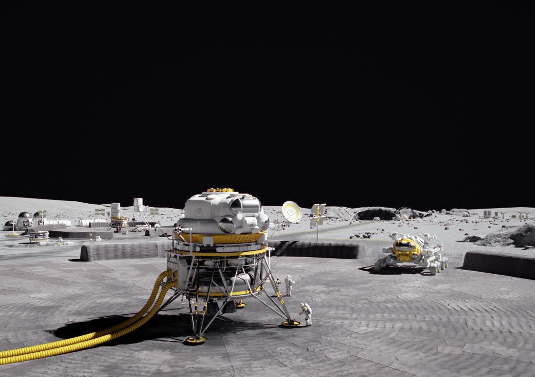 Pojazdy księżycowe na wyposażeniu stacji