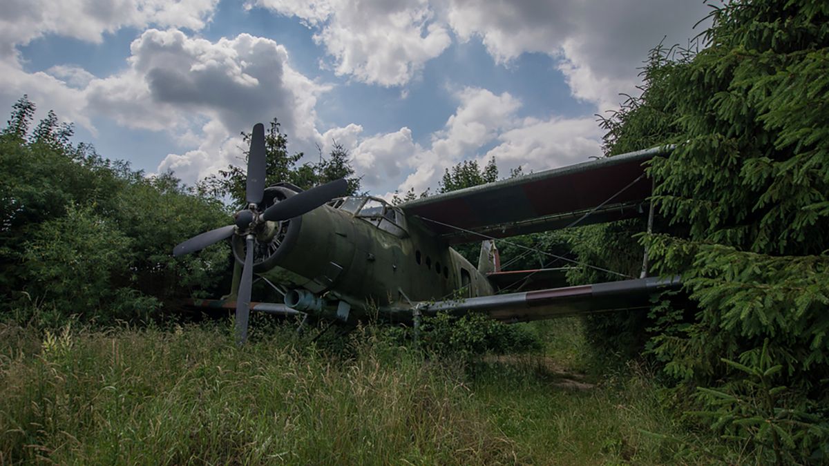 Zapomniany radziecki dwupłatowiec odnaleziony na północy Polski 1
