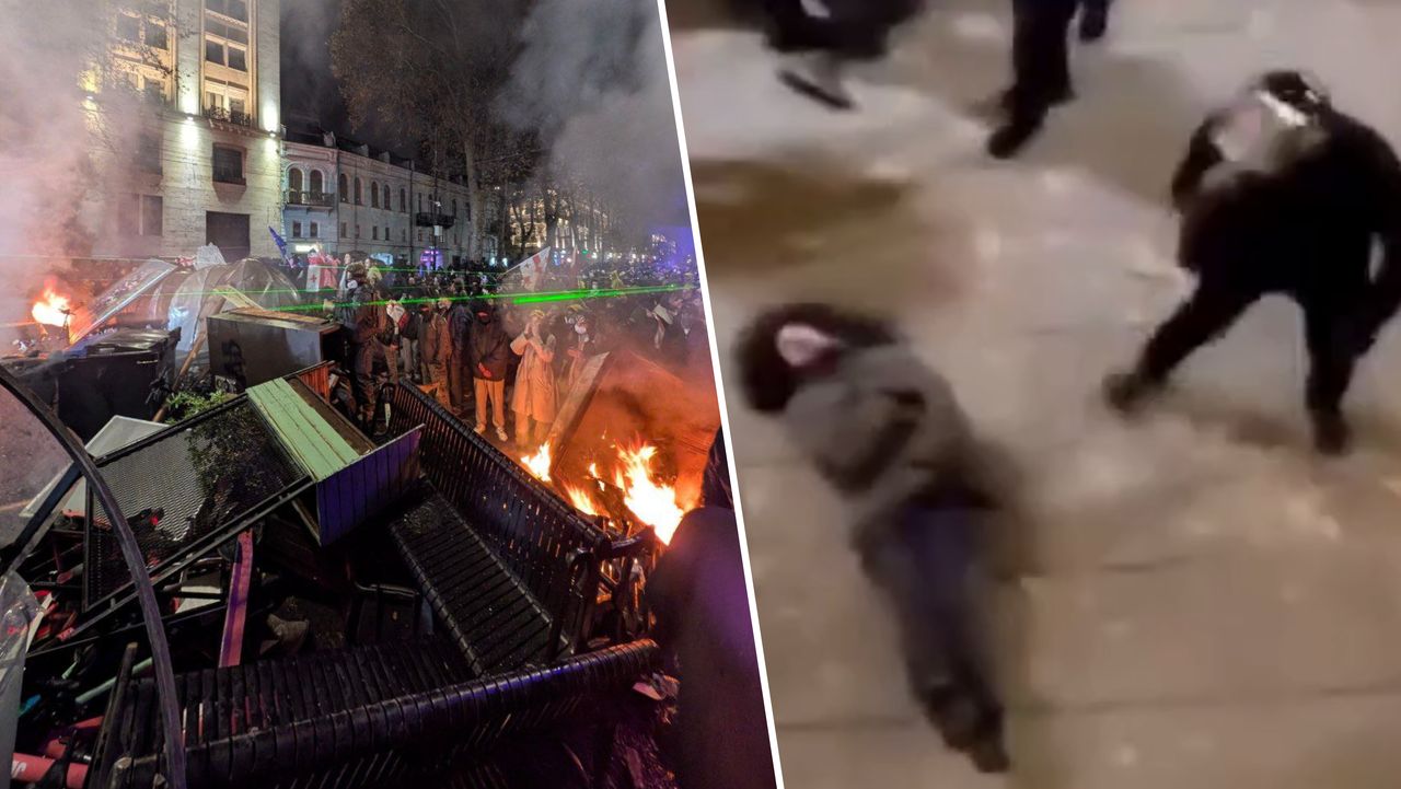 Schockierende Szenen in Georgien. "Die Festung bricht von innen zusammen"