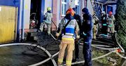 Policjanci zatrzymali podpalaczy kamienicy w centrum Szamocina