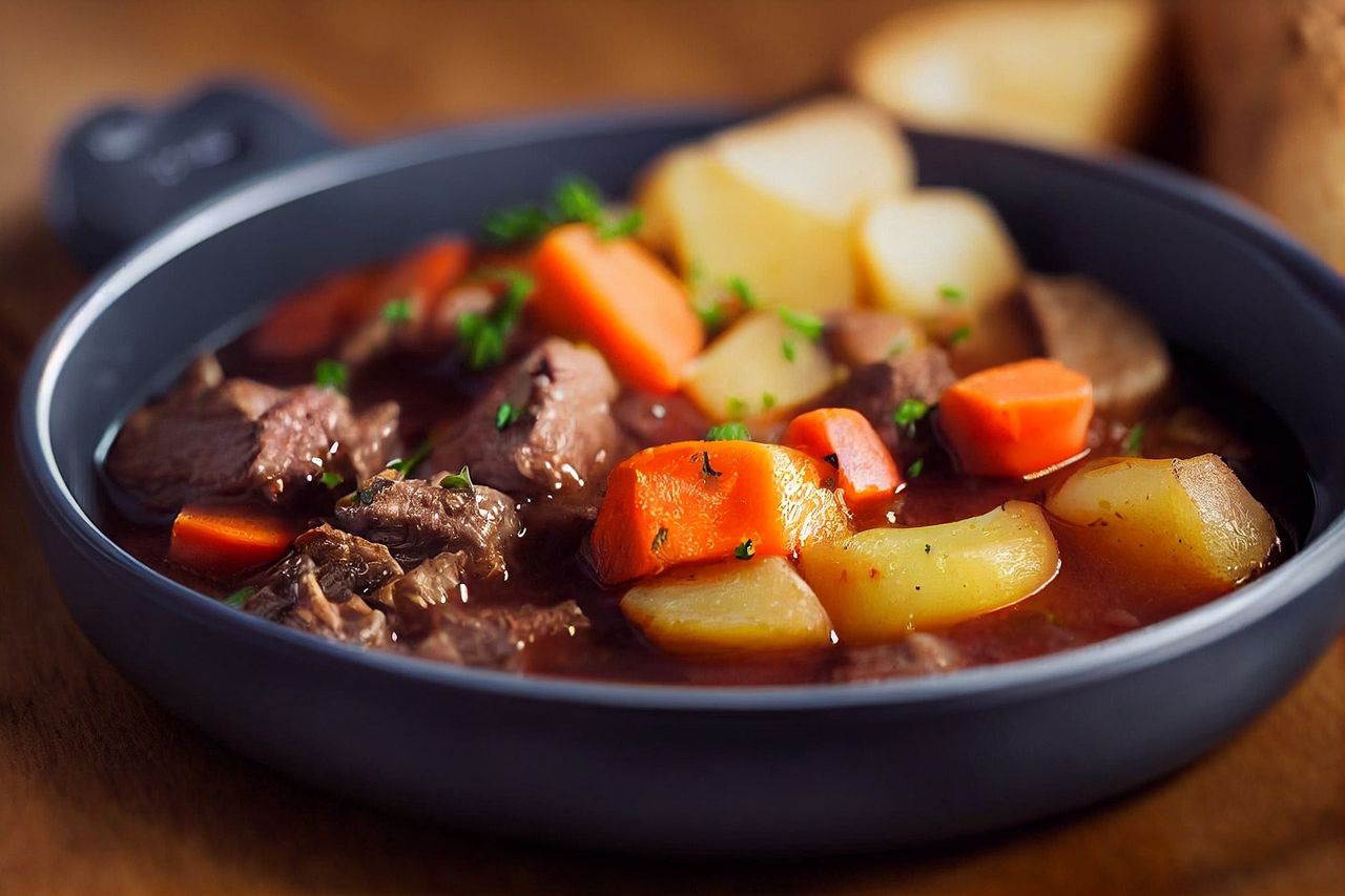 Stay warm with this hearty goulash soup recipe perfect for cool, rainy days