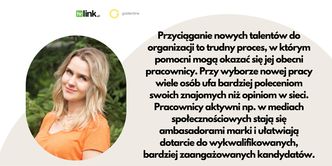Pracownik ambasadorem firmy
