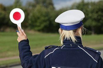 Zaborze: Mundurowi z komendy wraz z dziećmi prowadzili kontrole