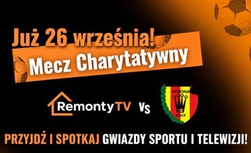 Remonty TV pokażą mecz charytatywny. Zagrają gwiazdy