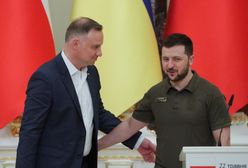 Rakiety podczas przemówienia Dudy. To chce zaznaczyć Putin