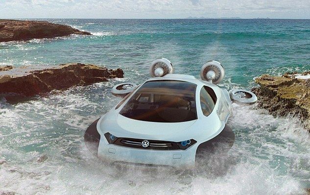 Chiński designer przygotował pojazd, któremu niestraszne woda, lód ani ląd [wideo]