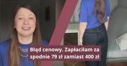 Kupiłam spodnie na błędzie cenowym. Zaoszczędziłam 320 zł!