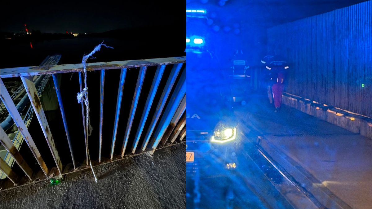 Dramatyczna nocna interwencja na Stopniu Wodnym we Włocławku