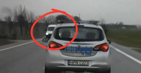 "Czy kierowca był trzeźwy?". Szaleńczy rajd radiowozu. Wideo niesie się w sieci