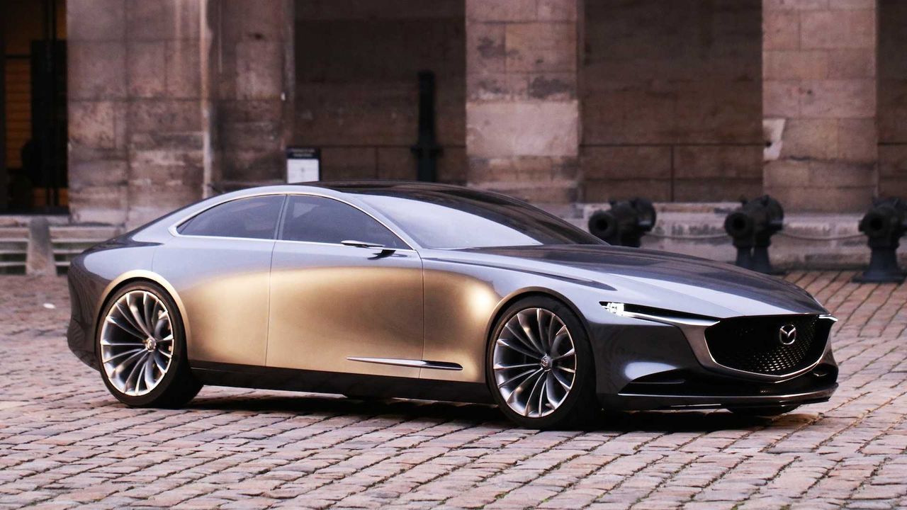 Mazda Vision Coupe zapowiada kolejną generację modeli klasy średniej.