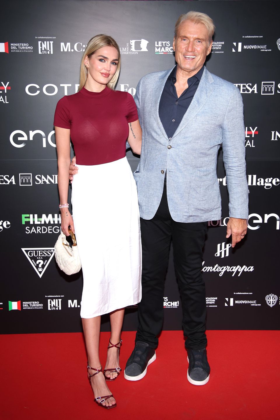 Dolph Lundgren i Emma Krokdal