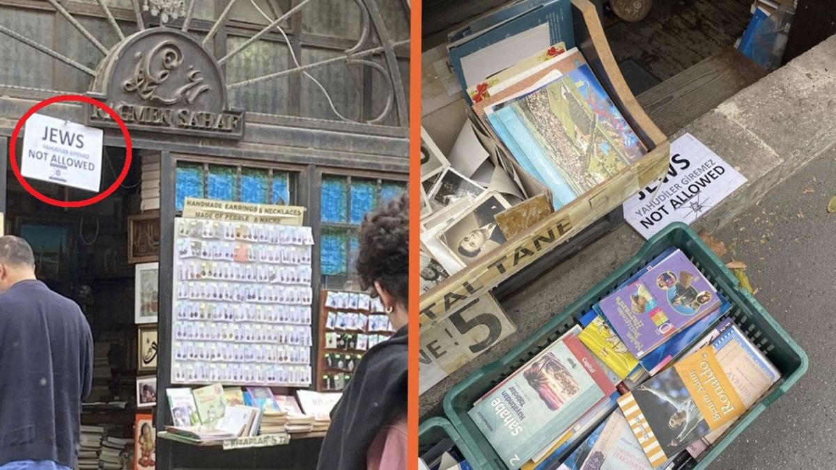Turecka księgarnia zakazuje wstępu Żydom