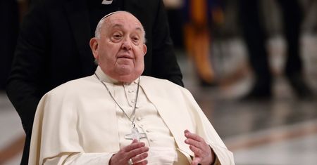 Papież spotkał się z Ukraińcami. Padły trudne pytania
