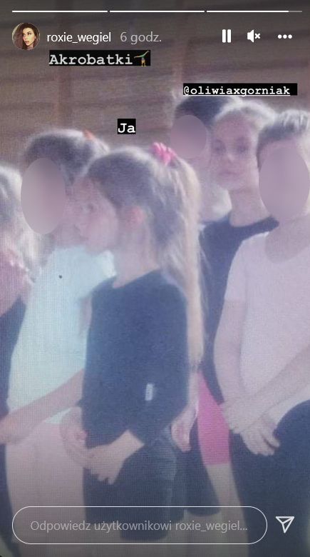 Roxie pokazała zdjęcie z dzieciństwa 