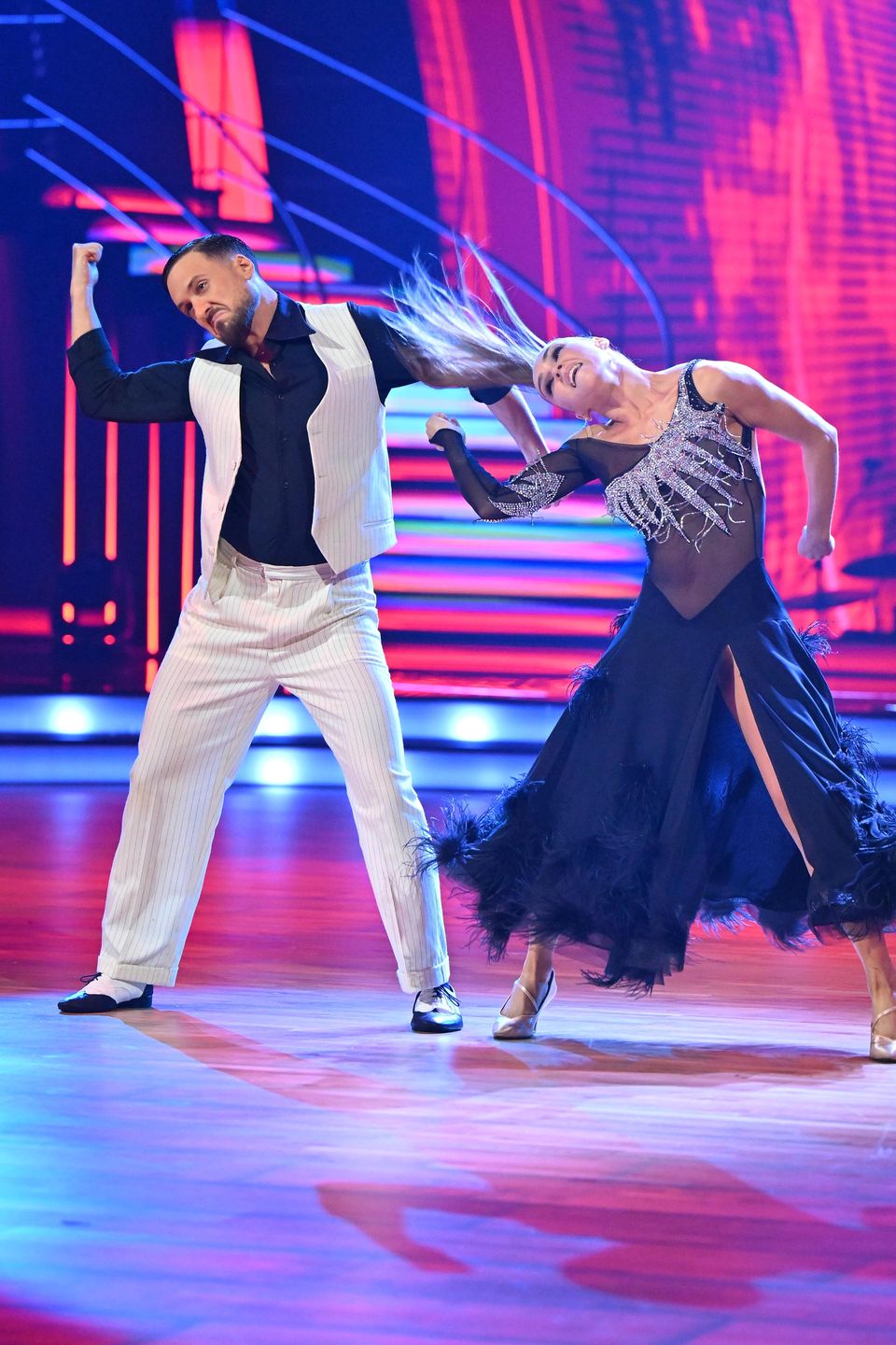 Aleksander Sikora i Daria Syta  w "Tańcu z gwiazdami"