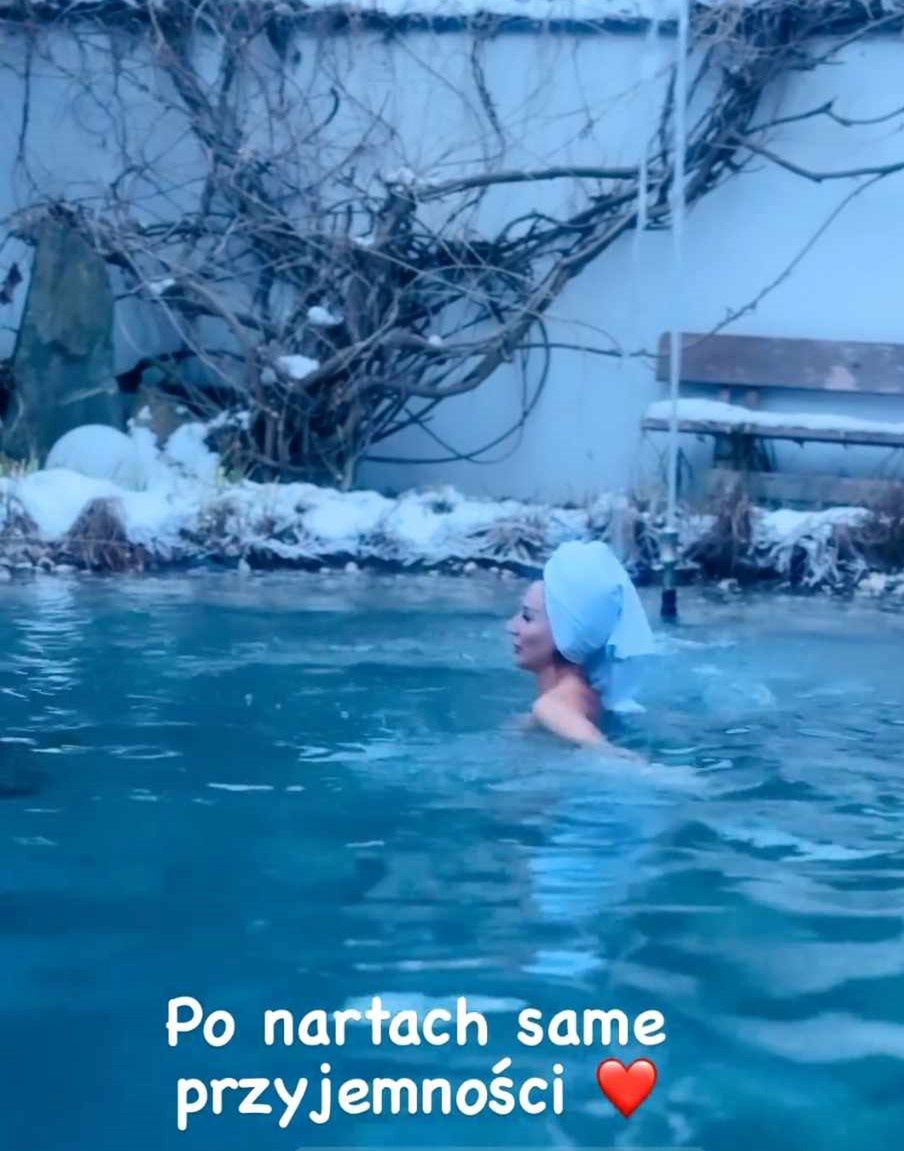 Justyna Steczkowska relacjonuje zimowy urlop z rodzinką
