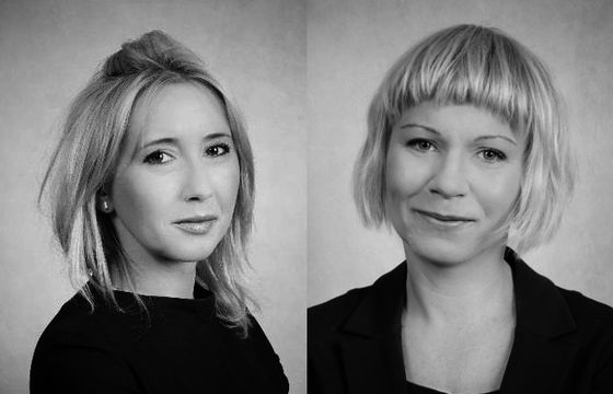 Paulina Ptak i Patrycja Marcinkowska w IQS