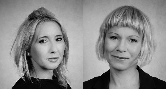 Paulina Ptak i Patrycja Marcinkowska w IQS