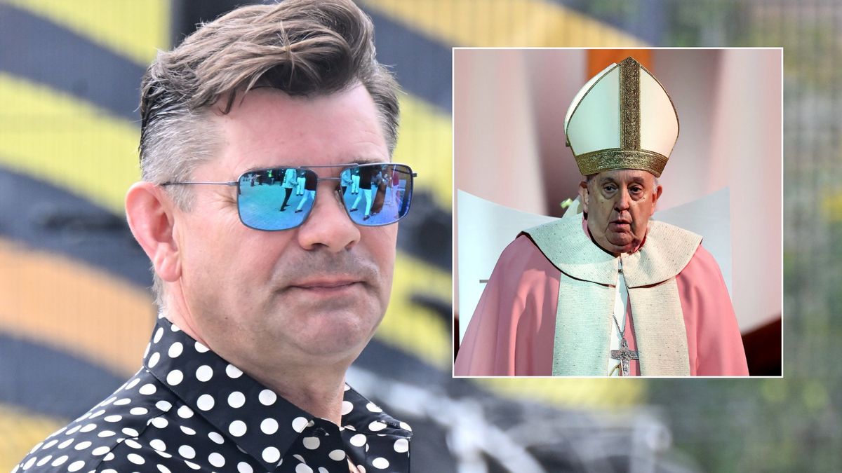 Zenek Martyniuk oddał hołd papieżowi Franciszkowi 