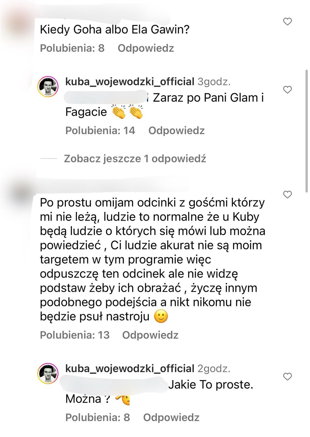 internauci krytykują Wojewódzkiego 