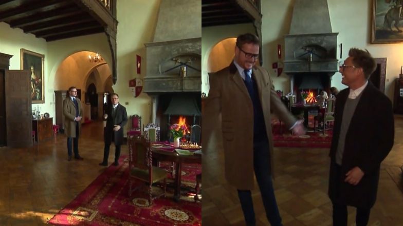 Tak mieszka książę Jan Lubomirski. Fot. screen z programu "Pytanie na śniadanie" w TVP 2