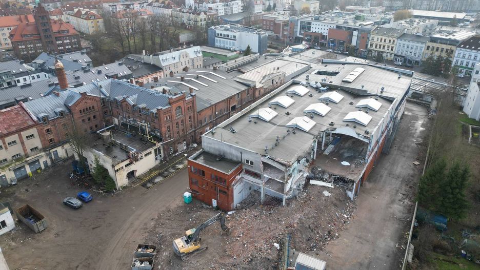 Rozbiórka Broka w Koszalinie